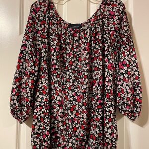 Jones New York Floral Blouse